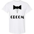 thumbnail image 3 of Inktastic Groom Mock Tuxedo T-Shirt, 3 of 5