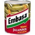 thumbnail image 2 of Embasa Whole Jalapeno Pepper with Escabeche, Number 10 Can -- 6 per Case., 2 of 3