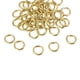 thumbnail image 3 of 50x Anillos de Clave Titular de División del Llavero Perfecl Color Oro de la Vendimia, 3 of 6