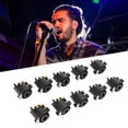 thumbnail image 4 of XLR Female Jack Socket Connector, Black 10pcs 6.5mm Panel Mount Socket Connector Plug And Play  For AV Equipment For Media Player, 4 of 8