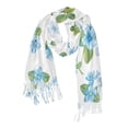 thumbnail image 5 of Winter Scarves for Women Beautiful Forget-me-not Flowers Fashion Pashmina Shawl Wraps Long Blanket Scarf for Fall Spring, 5 of 10