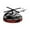 Red, variant on Pebbuoy Solar Powered Fighter Airplane Car Air Freshener Creative Shape Auto Essential Oil Diffuser Car Ornament