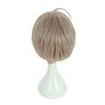 thumbnail image 4 of Unique Bargains Wigs for Women 12" Light Gold Tone Wigs with Wig Cap, 4 of 6