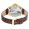 thumbnail image 4 of Seiko Men's SUR078 Dress Black Dial Brown Leather Strap Watch, 4 of 4