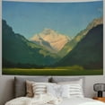 thumbnail image 2 of Orinice Mountain Range Green Field Blue Sky Tapestry Wall Hanging Unique Style Graphic Tapestries Home Wall Decor Art for Living Room Bedroom Apartment Farmhouse Dorm 40x60inch, 2 of 6