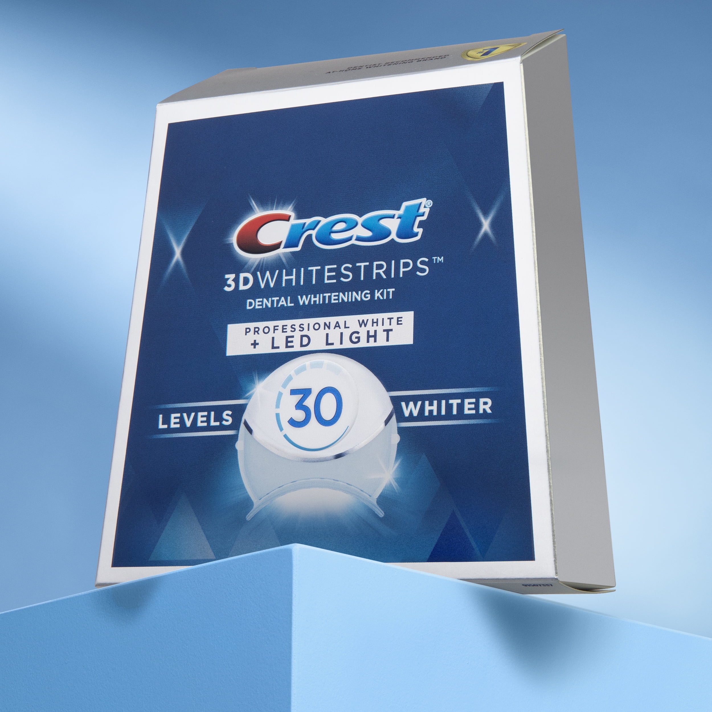 Crest 3D Whitestrips Professional Bright Levels 12 Teeth Whitening Kit, 18  Treatments, 1, 36.0 Count