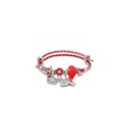 thumbnail image 1 of Femmes en Acier Inoxydable Cristal Breloques Bracelets Fil Câble Strass Boule Disco Ouvert Manchette Réglable Bijoux Bricolage, 1 of 4