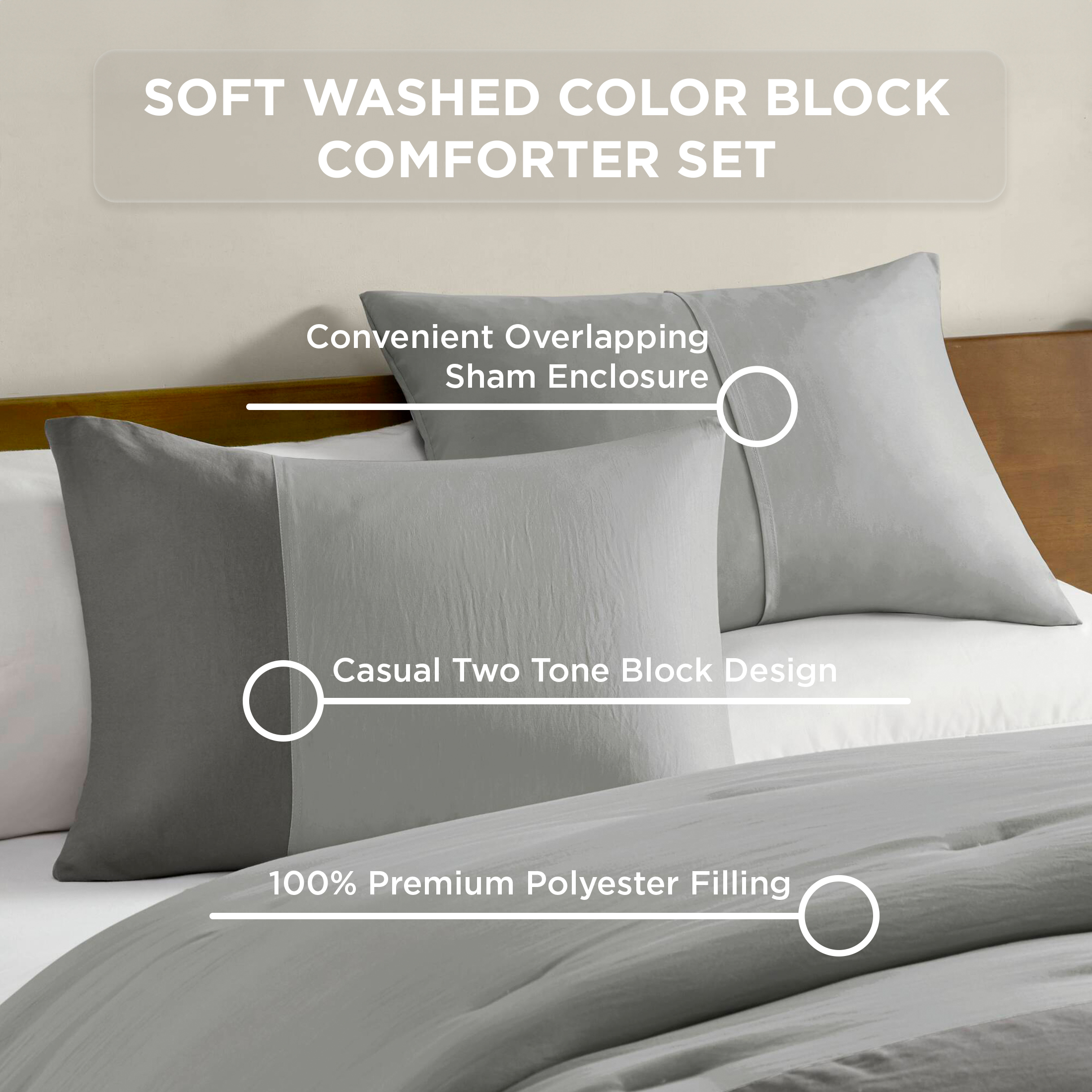 Regency Heights Twin Twin XL Comforter Sets 2 Piece Terracotta Striped All Season Bedding Sets with Pillow Shams