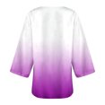 thumbnail image 3 of Hvyesh Womens Kimono Dressy Tid Dye Puff Sleeve Cardigans Beach Cover Up Chiffon Cardigan Floral Tops Loose Capes, 3 of 4