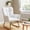 White, variant on TUAREX Nursery Rocking Chairs, High Back Upholstered Glider Rocker, 440 LB Capacity, Modern Comfortable Accent Armchair with Padded Seat, for Nursery, Bedroom, Living Room, Gray