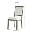thumbnail image 6 of Pemberly Row Modern Gray Washed 48-Inch Round 5-Piece Dining Set, 6 of 6