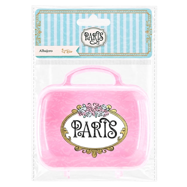 Alhajero Prichos París Rosa de Plástico 1 Pieza