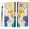 thumbnail image 1 of FOXDOCK Funda Tipo Cartera para Samsung Galaxy A22 4G con Soporte y Correa – Diseño de Patrones Lindos, 1 of 6