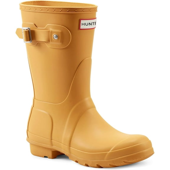 HUNTER W ORIGINAL SHORT Rain Boots Yellow