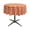 Orange and White, variant on LA Linen Polyester Gingham Checkered 90-Inch Round Tablecloth, Orange and White