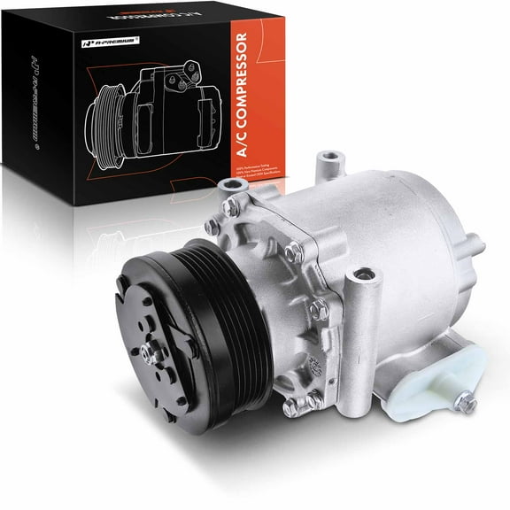 A-Premium AC Compressor with Clutch Compatible with Ford Explorer Sport Trac Mercury 2002-2005 V6 4.0L