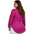 thumbnail image 3 of Blusa camisera Roman Fashion/Tallas Extras, 9512 (Magenta) fucsia oscuro 36 Roman Fashion BL-RF-9512-MAGENTA, 3 of 6