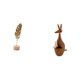 thumbnail image 1 of Escultura de hojas,Estatua de hoja de metal Escultura de hoja Decoración del hogar,estatua,Estatuas,figuras de animales,manualidades,Escultura de madera del zoológico,regalo de decoración de, 1 of 8