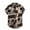 Brown, variant on RKSTN Mens Shirts Short Sleeve Linen Ethnic Short Sleeve Casual Printing Hawaiian Shirt Blouse T-shirt Hawaiian Shirts for Men