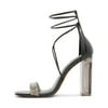 ALDO Women's Onardonia Heeled Sandal, Other Black, 9