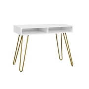 Mainstays Hairpin Writing Desk, Multiple Finishes