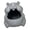 Dark Gray, variant on Stylish Mini Hamster Themed Storage Box Perfect For Home Office Use
