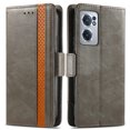 thumbnail image 3 of Case for OnePlus Nord CE 2 5G Cover Leather Wallet Folio Case Book Design Flip Magnetic Closure - Grey, 3 of 5