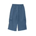 thumbnail image 4 of GDREDA Boy’s Pants Boy's Spring And Summer Street Leisure Sports Pocket Drawstring Stretch Waist Color Cargo 7 Division Of Labor Pants, 4 of 7