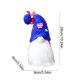 thumbnail image 3 of 2 Styles 4th Of July Faceless Gnome Ornament Patriotic Red White Blue Gnome Doll Tabletop Decor For Independence Day Home Party Shelf Mantel Decoration, 3 of 6