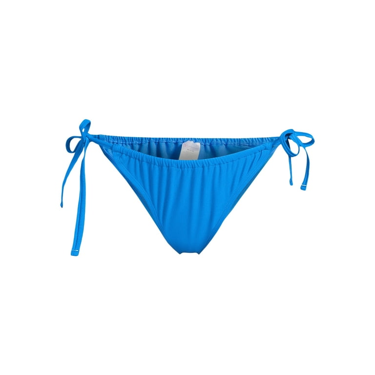 No Boundaries Juniors' String Bikini Swim Bottom, Sizes XS