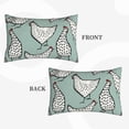thumbnail image 4 of Balery Hand Drawn Chickens Bedding Queen Pillow Cases - Envelope Closure - Soft Brushed Microfiber Fabric - Shrinkage and Fade Resistant Pillow Cases-20"x30", 4 of 9