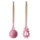thumbnail image 1 of Utensilios de cocina de silicona, juego de 2 utensilios de cocina, utensilios de cocina de madera fáciles de limpiar, 1 of 5