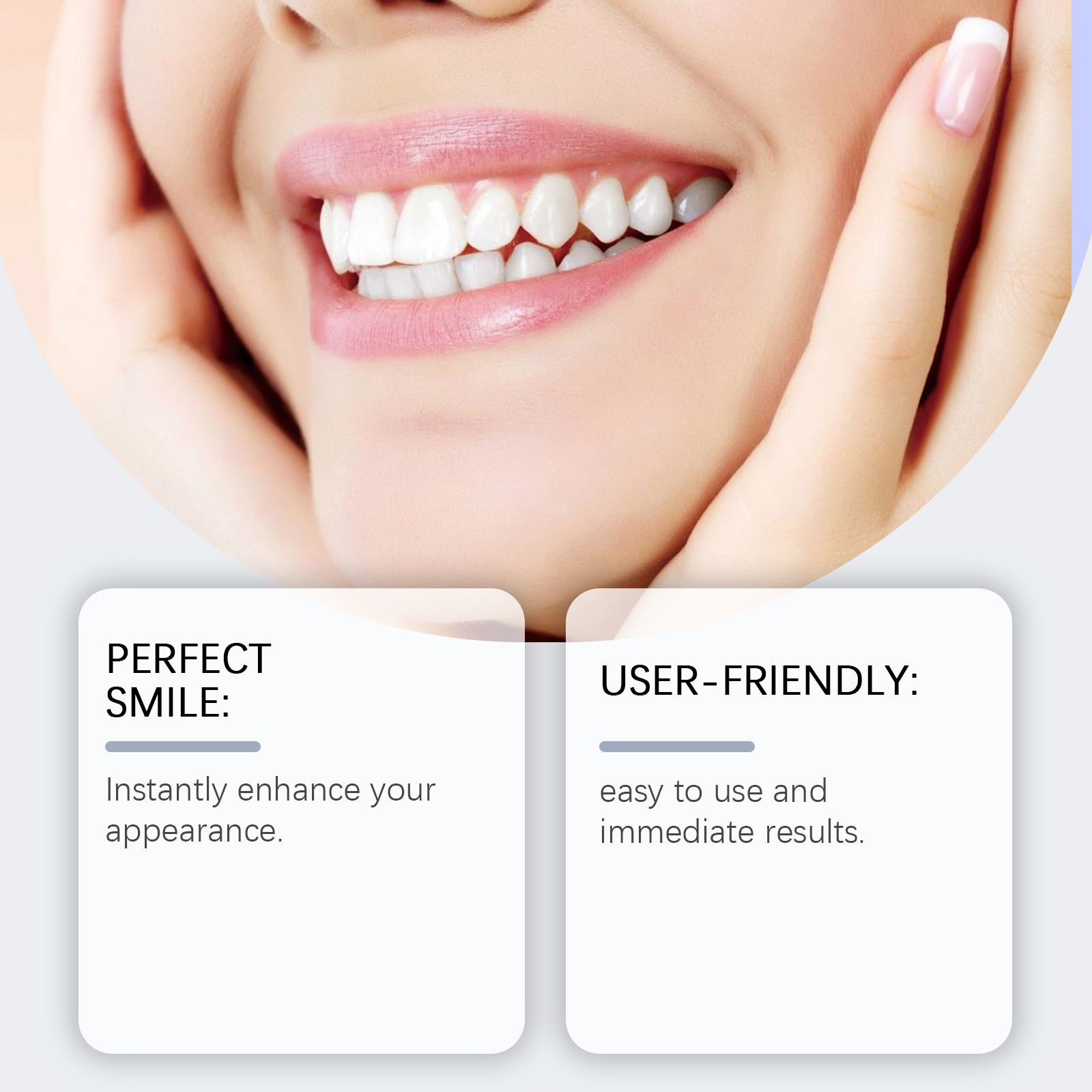 Alvantor Silicone Reline Protect Teeth Set, Full Suction Adjustable Fake Teeth for Instant Smile Enhancement Comfort Fit