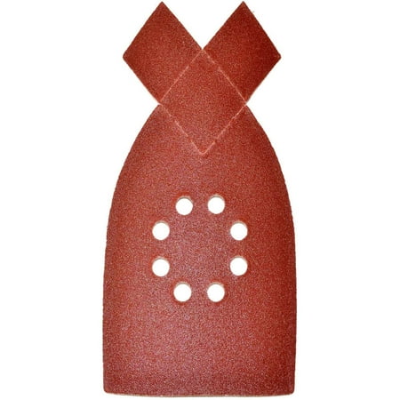 ALEKO 5 Pieces 100 Grit Mouse Sandpaper Sheets With 8 Holes 8