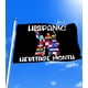 thumbnail image 2 of Banderas de la Herencia Hispana Nacional de 3x5 pies con ojales de latón para decoración del hogar, diseño de banderas de países hispanos, divertidas banderas y pancartas para exteriores., 2 of 3