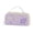 Purple, variant on JHyouerji Stationery Bag Polyester Large Capacity Multi Layer Blue Embroidery Zipper Pouch Portable Multifunctional Storage Case for Makeup Daily Small Items Organizer