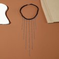 thumbnail image 3 of Crystal Rhinestone Leg Chain - Adjustable Gold Tassel Body Jewelry for Women and Girls, 3 of 5