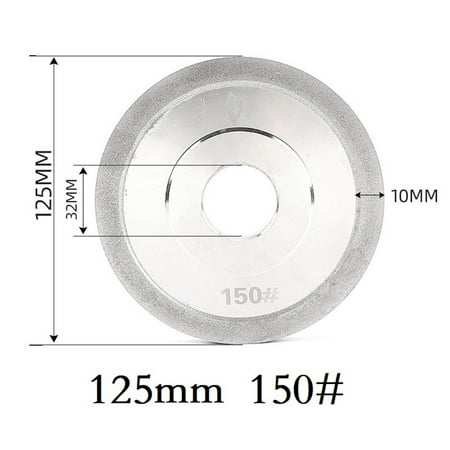 

4/5/6inch Electroplated Diamond Grinding Wheel Disc for Carbide Milling Cutter