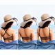 thumbnail image 3 of Gibobby Brasieres Deportivos Para Mujer Hebilla frontal Volver Moda Superficie ligera sexy Sin anillo de Ropa interior Femenina pequeño Sujetador de primavera y verano(Negro,85C), 3 of 5