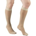 thumbnail image 2 of Truform Sheer Compression Stockings, 15-20 mmHg, Women's Knee High Length, 20 Denier, Nude, Medium, 2 of 4
