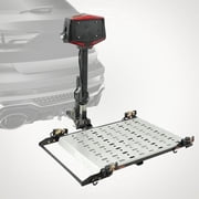 Vantana Electric Wheelchair/Power Scooter Carrier Hitch Mount with Easy Lift, 350lb Capacity, 2" Class III/IV for Cars/SUVs/Vans