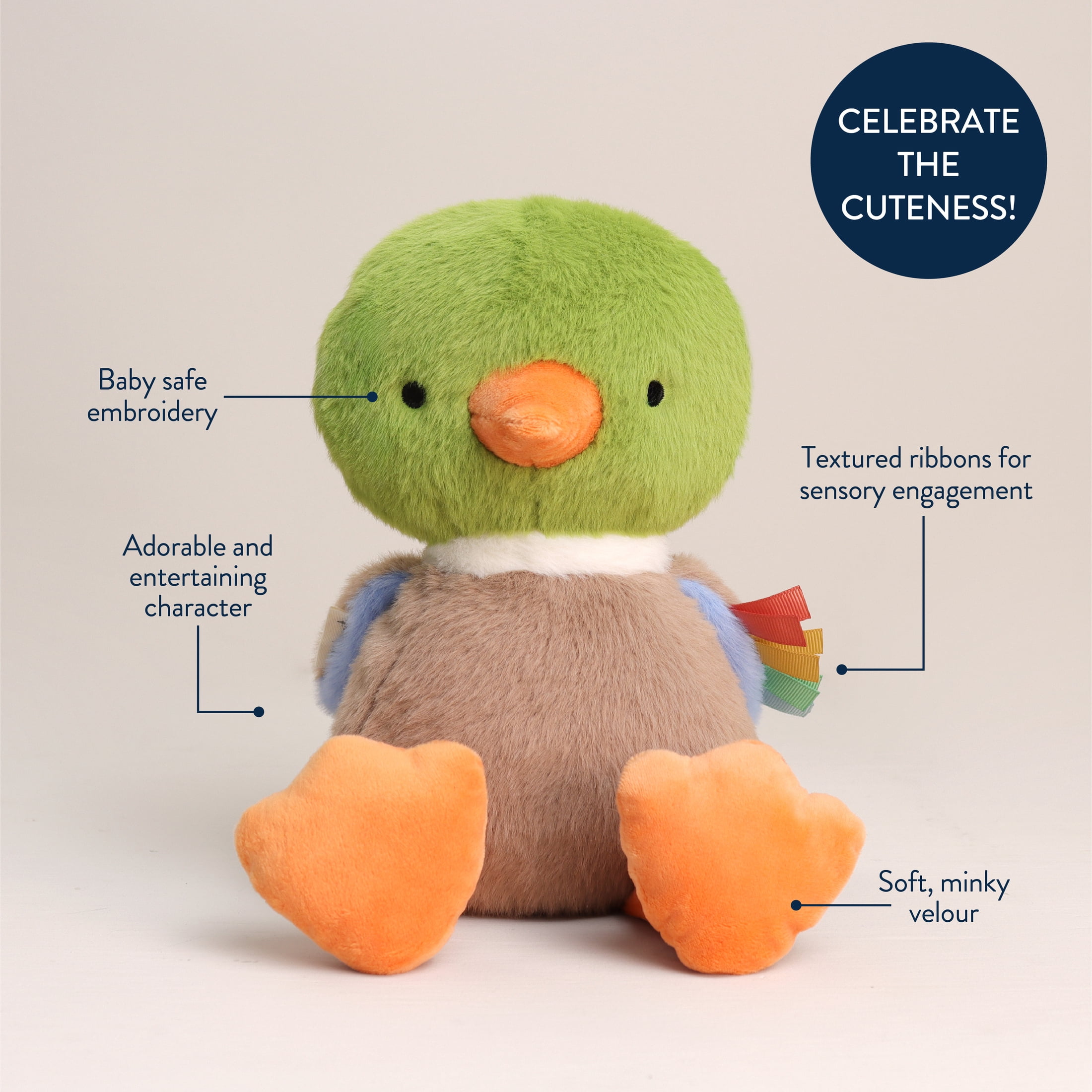 Itzy Ritzy Snuggleverse Mallard