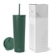 thumbnail image 1 of Vaso aislante moderno, sencillo, con tapa y pajita, 500 ml, 1 of 7