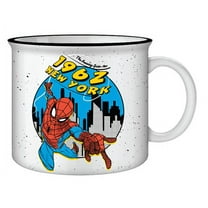 Marvel Spiderman 1962 New York 20oz Ceramic Camper Mug