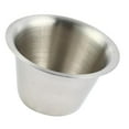 thumbnail image 1 of DOLITY 1Pc Hotel Restaurant Stainless Steel Sauce Cup 2 Individual Condiment Cups, 1 of 9