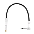 thumbnail image 2 of 0. 30 My 1 M 1/4 Pulg. a 1/4 Pulg. 6. Conector de 35 Mm Directo a Hugo Cable de parche de guitarra, 2 of 10