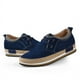 thumbnail image 3 of Zapatos de una sola capa de tamaño pequeño con cordones y agujeros de cuero estilo coreano con aumento de altura interior invisible para hombre de Four Seasons, 3 of 5
