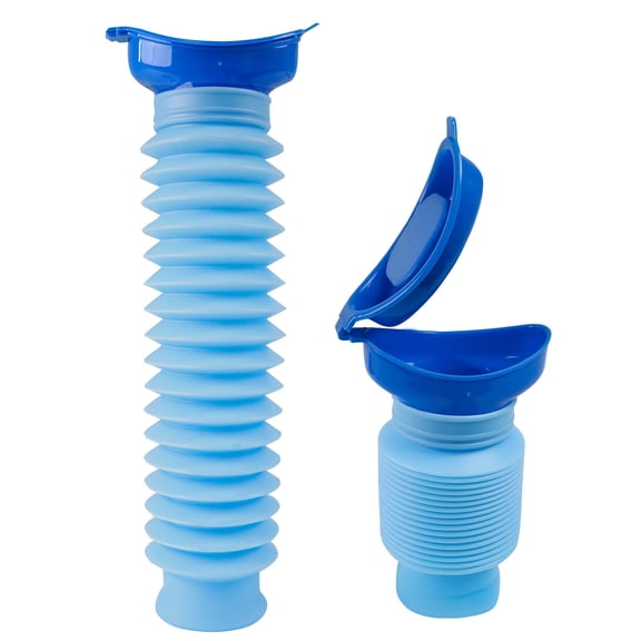 Pee Bottles for Men,Collapsible Urine Bottle 750ML,Portable Urinal for Women,Emergency Urinal Spill Proof Pocket Toilet for Car,Travel Urinals Potty for Camping,Traffic Jam,Road Trips,Hiking