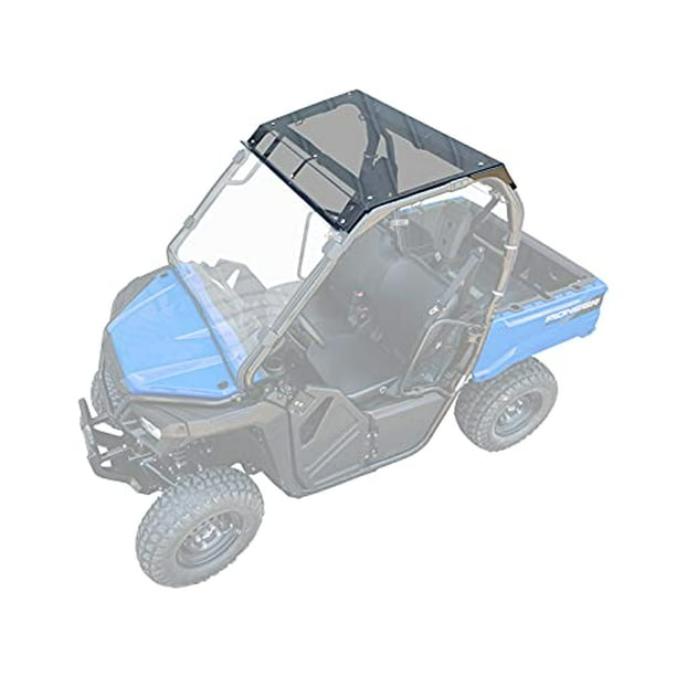SuperATV Clear Polycarbonate Full Windshield For Honda Pioneer 500 / 520 UTV - Includes Hardware