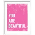 thumbnail image 2 of Art.com You Are Beautiful Art Print, White Frame Wall Art, 17" x 21", 2 of 5